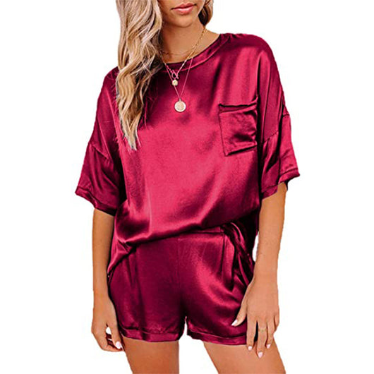 Pijama Corto de Satén Premium para Casa - Image 13