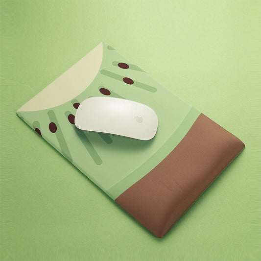 Mousepad Kiwi con Soporte de Muñeca Acolchado para Oficina