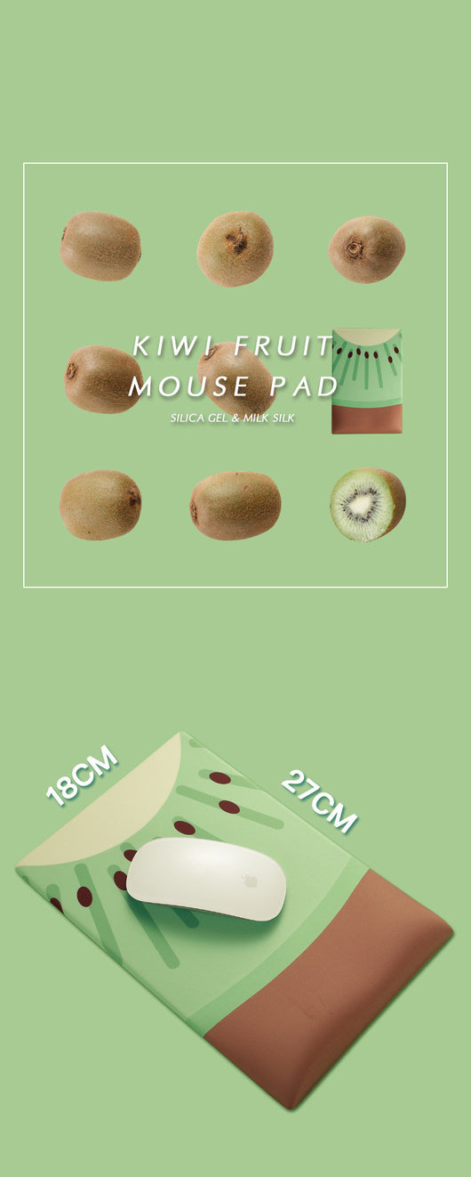 Mousepad Kiwi con Soporte de Muñeca Acolchado para Oficina - Image 2