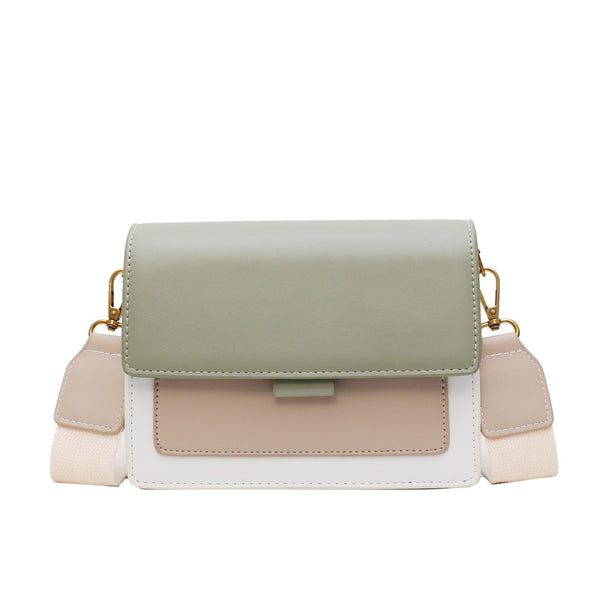 Bolsa Mensajero Texturizada con Cadena Ajustable - Estilo Fresco y Versátil