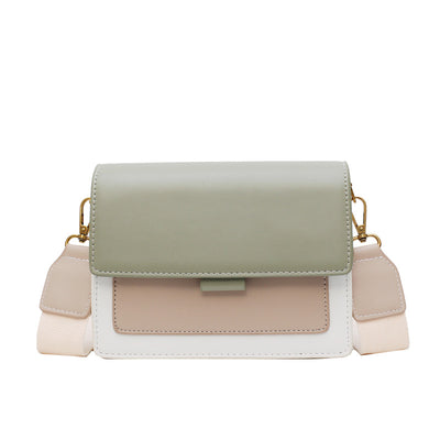 Bolsa Mensajero Texturizada con Cadena Ajustable - Estilo Fresco y Versátil
