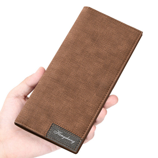 Billetera Delgada para Hombre en Cuero Mate - Diseño Minimalista y Funcional