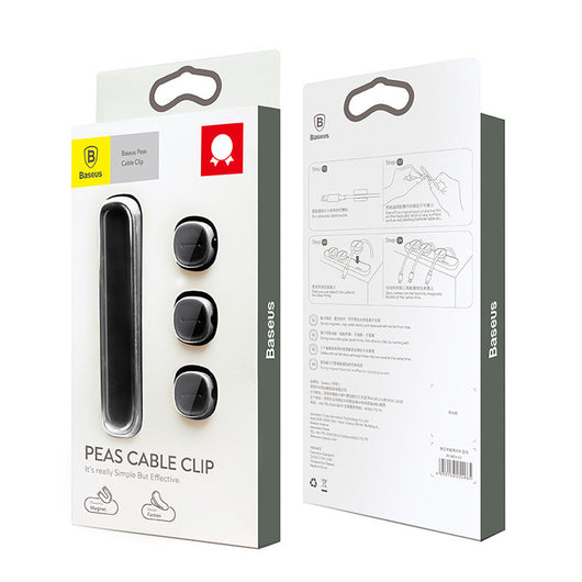 Organizador Magnético Mini Pea para Cables - Clip Anti-Enredos de Datos - Image 8