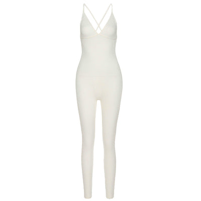 Jumpsuit Ajustado Espalda Descubierta para Verano - Image 13