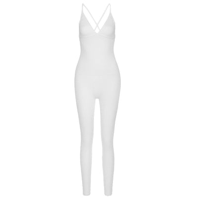 Jumpsuit Ajustado Espalda Descubierta para Verano - Image 14