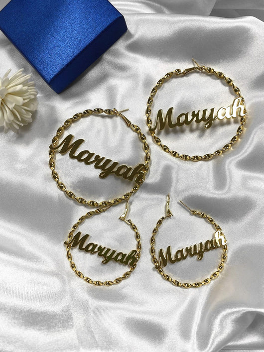 Aretes de Acero Inoxidable Personalizados con Rosca - Image 13