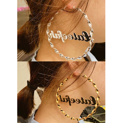 Aretes de Acero Inoxidable Personalizados con Rosca - Image 12