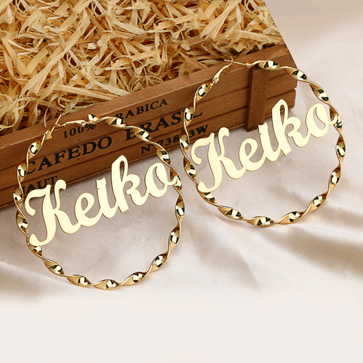 Aretes de Acero Inoxidable Personalizados con Rosca - Image 14