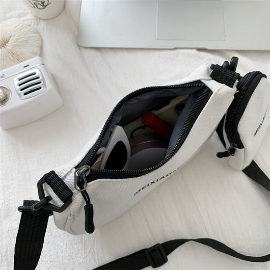 Bolsa Mensajera de Tela - Diseño Versátil para Cualquier Ocasión - Image 8