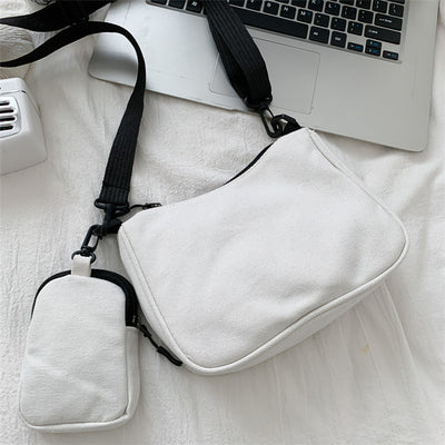 Bolsa Mensajera de Tela - Diseño Versátil para Cualquier Ocasión - Image 9