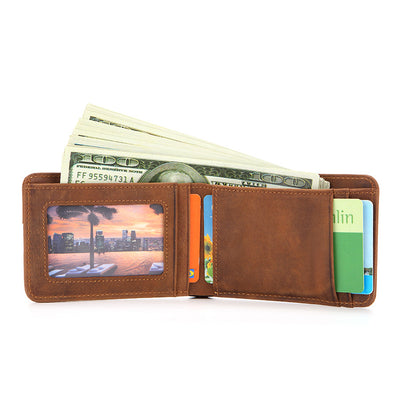 Billetera de Cuero para Hombre con Protección RFID - Diseño Europeo - Image 7