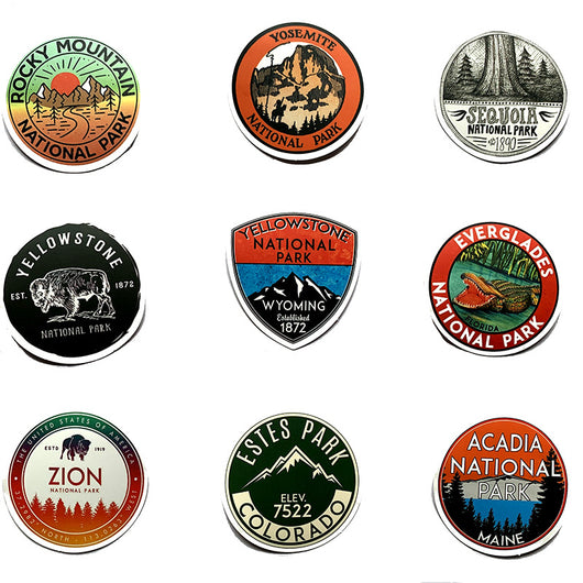 Pegatinas Impermeables de Parques Nacionales - Set de 50 Diseños - Image 9