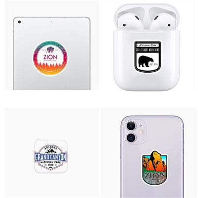 Pegatinas Impermeables de Parques Nacionales - Set de 50 Diseños - Image 17
