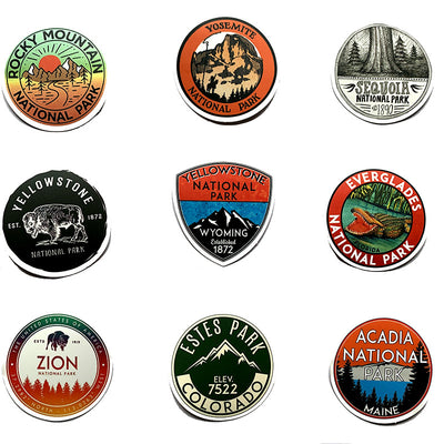 Pegatinas Impermeables de Parques Nacionales - Set de 50 Diseños - Image 3
