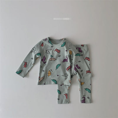 Pijama Infantil Multicolor con Animales y Gorro a Juego - Image 9