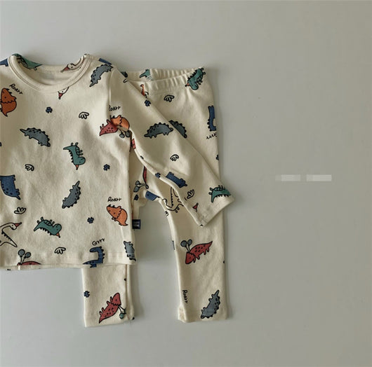 Pijama Infantil Multicolor con Animales y Gorro a Juego - Image 6