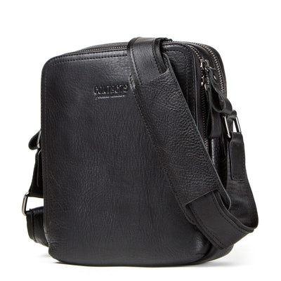 Bolsa Mensajero de Cuero Crazy Horse Retro para Hombre - Estilo Vintage Premium - Image 3