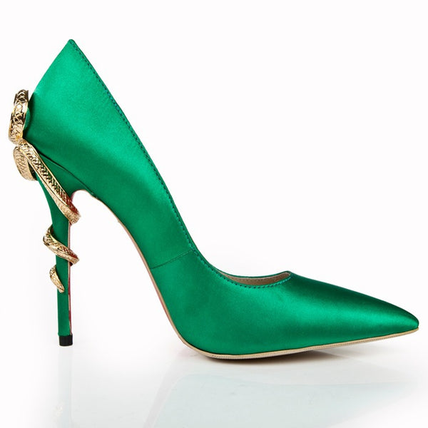 Tacones Altos Charol Ejecutivos para Commuting