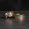 Anillo de Plata Tailandesa Ojo de Horus - Diseño Masculino con Incrustaciones de Cobre