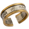 Eye of Horus Plateado Inlaid Copper Trendy Male Thai Plateado Tail Single Ring Cold Wind Personality Accessories Grande