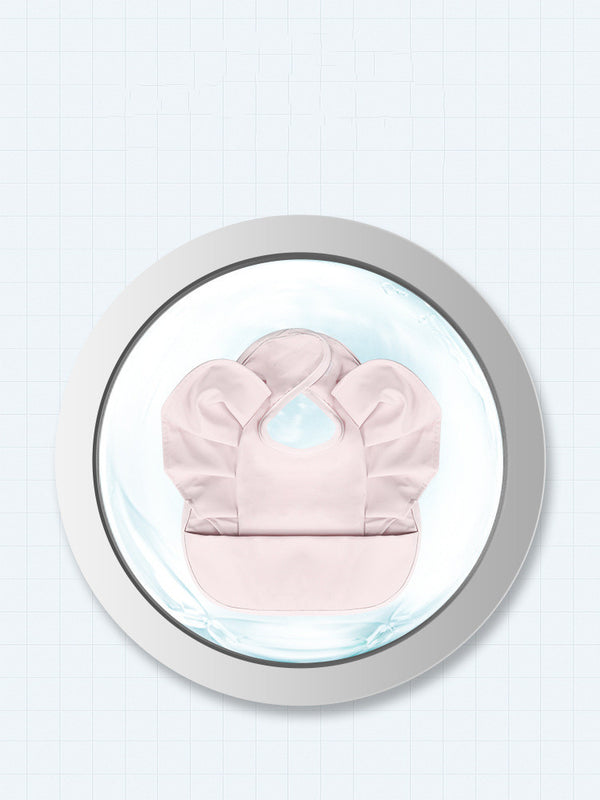 Babero con Bolsillo Impermeable para Alimentación Infantil