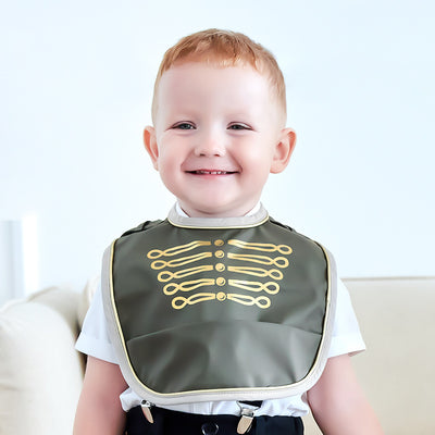 Babero con Bolsillo Impermeable para Alimentación Infantil - Image 4