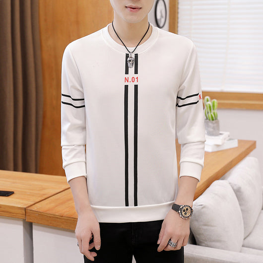 Camiseta Estampada de Manga Larga para Hombre - Diseño Moderno y Casual - Image 9