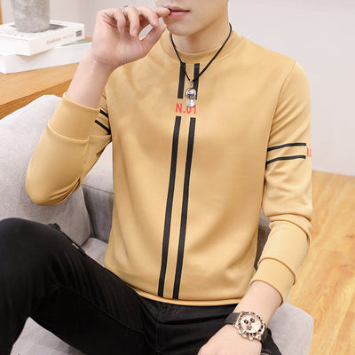Camiseta Estampada de Manga Larga para Hombre - Diseño Moderno y Casual - Image 2