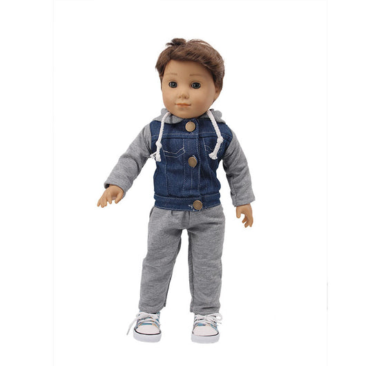 Overol de Mezclilla para Muñecas American Girl - Ropa Denim Auténtica - Image 2