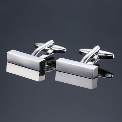 Gemelos de Acero Inoxidable Dorados y Plateados con Grabado Láser Premium - Image 11