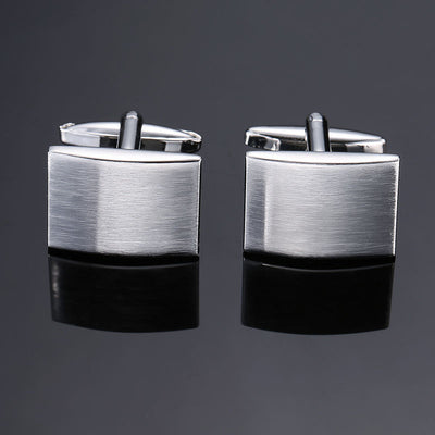 Gemelos de Acero Inoxidable Dorados y Plateados con Grabado Láser Premium - Image 19