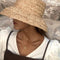 Sombrero de Paja Estilo Retro para Mujer - Protección Solar Outdoor