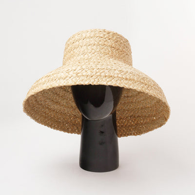 Sombrero de Paja Estilo Retro para Mujer - Protección Solar Outdoor - Image 2
