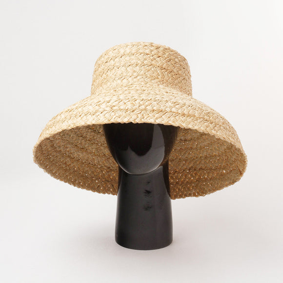 Sombrero de Paja Estilo Retro para Mujer - Protección Solar Outdoor