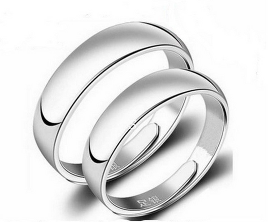 Anillo de Plata Liso y Brillante para Hombre - Image 10