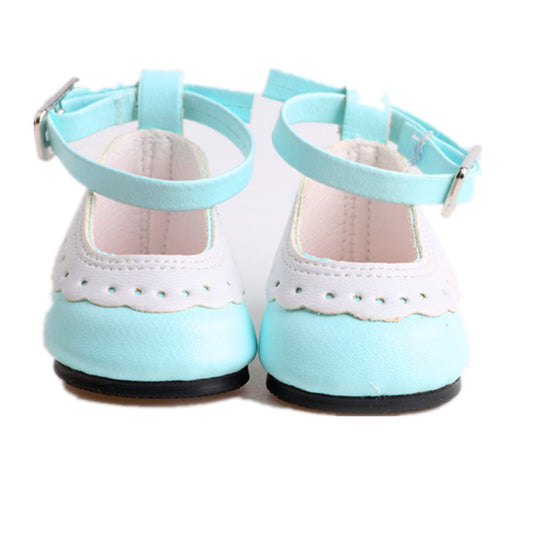 Zapatos de Encaje para Muñecas American Girl de 18 Pulgadas
