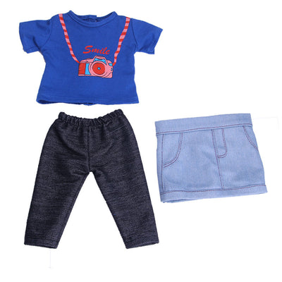 Ropa de Muñeca de 18 Pulgadas Estilo Estadounidense Premium - Image 10