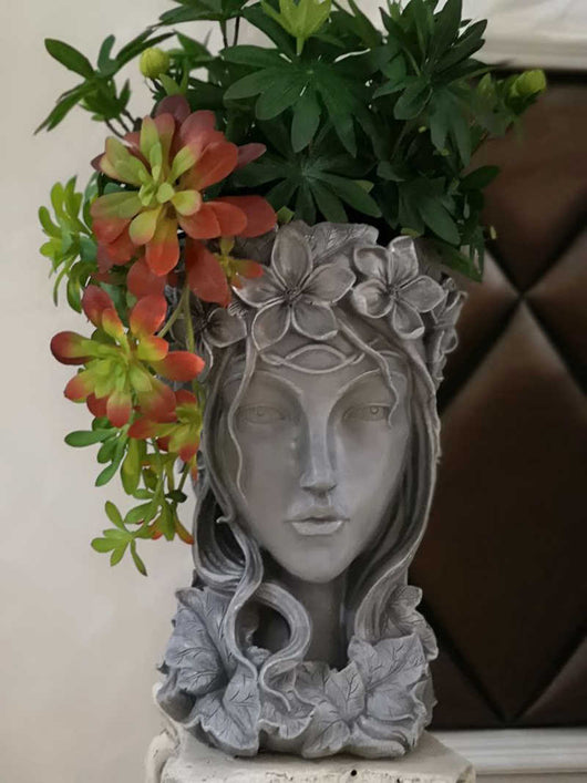 Estatua Venus Griega Nórdica Grande - Decoración Suculenta para Balcón - Image 7