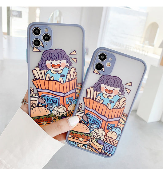 Funda Rígida para Apple con Diseño Foodie Girl Trendy - Image 10