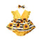 Jumpsuit Infantil Estampado Girasoles para Niñas