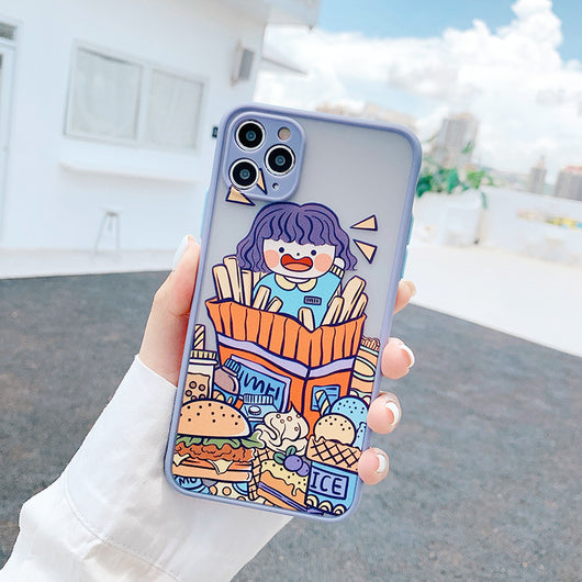 Funda Rígida para Apple con Diseño Foodie Girl Trendy - Image 5