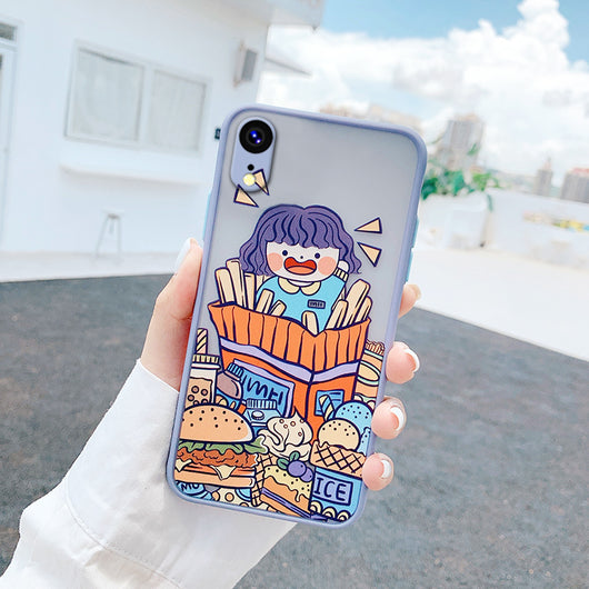 Funda Rígida para Apple con Diseño Foodie Girl Trendy - Image 6
