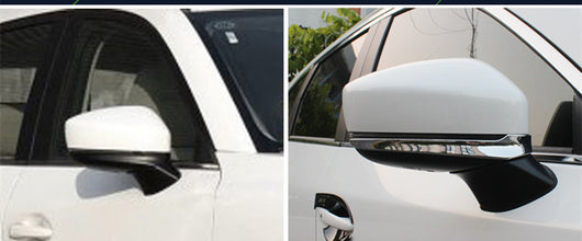 Moldura Cromada para Espejo Retrovisor Mazda CX-5 2017-2020 - Protección Anti-Arañazos - Image 4