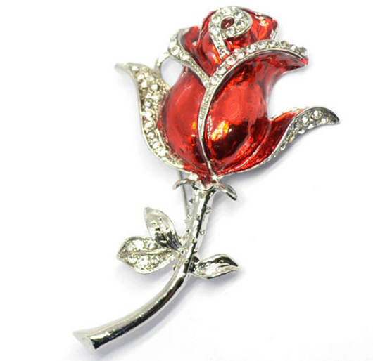 Memoria USB Flor de Rosal con Cristales y Diamantes - Image 8