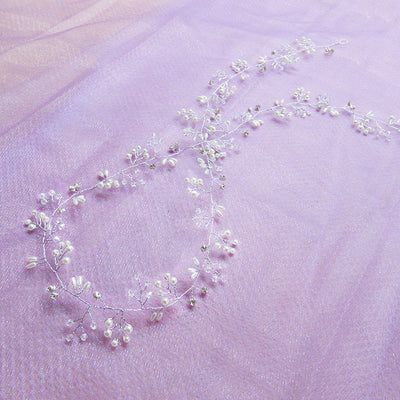 Peineta Nupcial de Encaje Hecho a Mano - Accesorio Elegante para Novia - Image 3