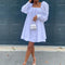 Vestido Suelto de Comercio Exterior en Color Liso