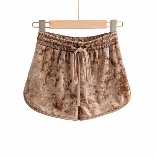 Shorts Deportivos de Terciopelo para Mujer - Colección Verano - Image 4