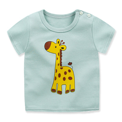Camiseta de Manga Corta para Niños y Niñas - Verano Fresco y Cómodo - Image 17