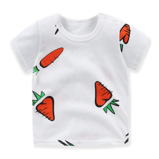 Camiseta de Manga Corta para Niños y Niñas - Verano Fresco y Cómodo - Image 15