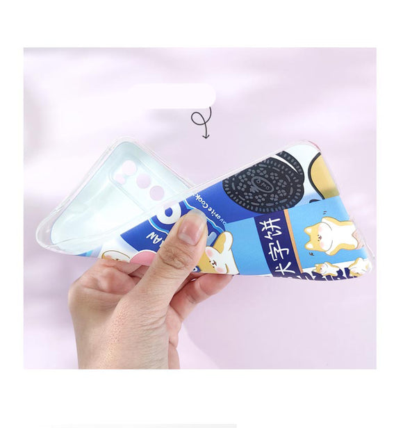 Funda para Huawei P20/P30/P40 - Diseño Pareja Shiba Inu